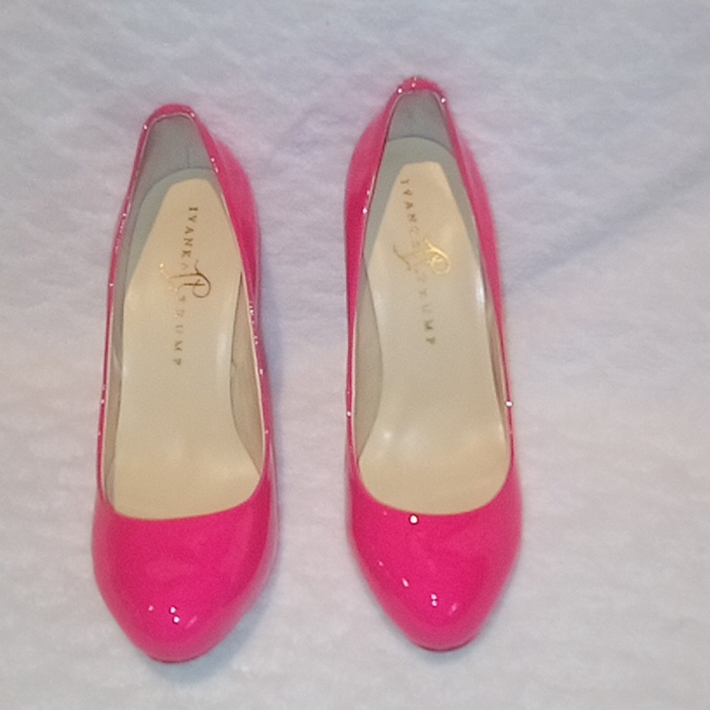 Ivanka Trump Neon Pink heels